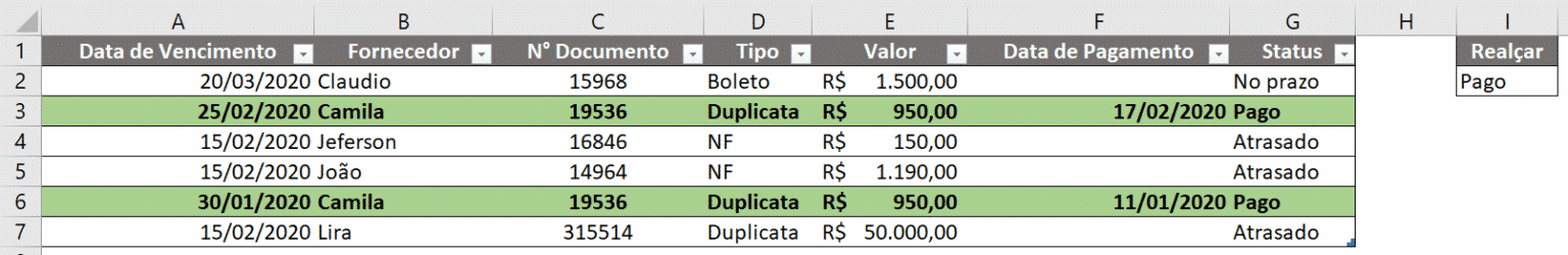 Contas A Pagar E A Receber No Excel Planilha P Download 8585